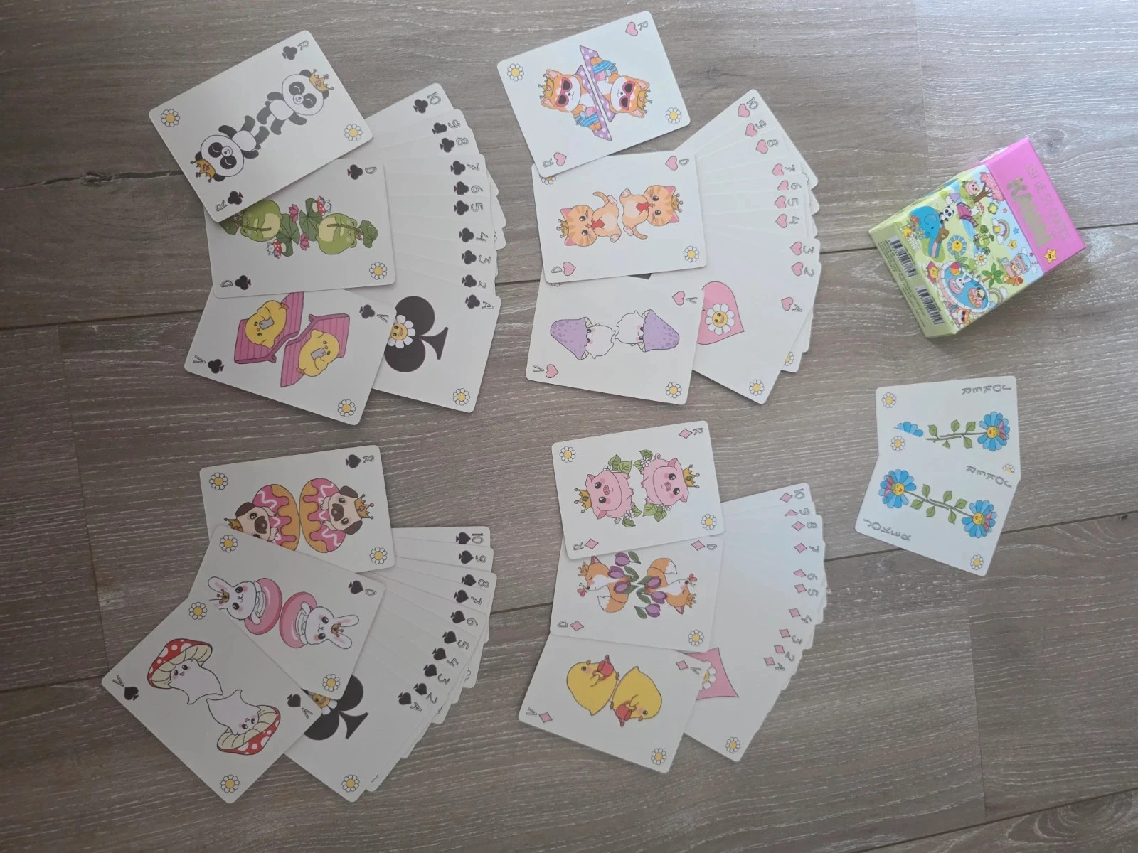 Set van 54 Kawaii-kaarten - Editions Cartes d'art – photo 8